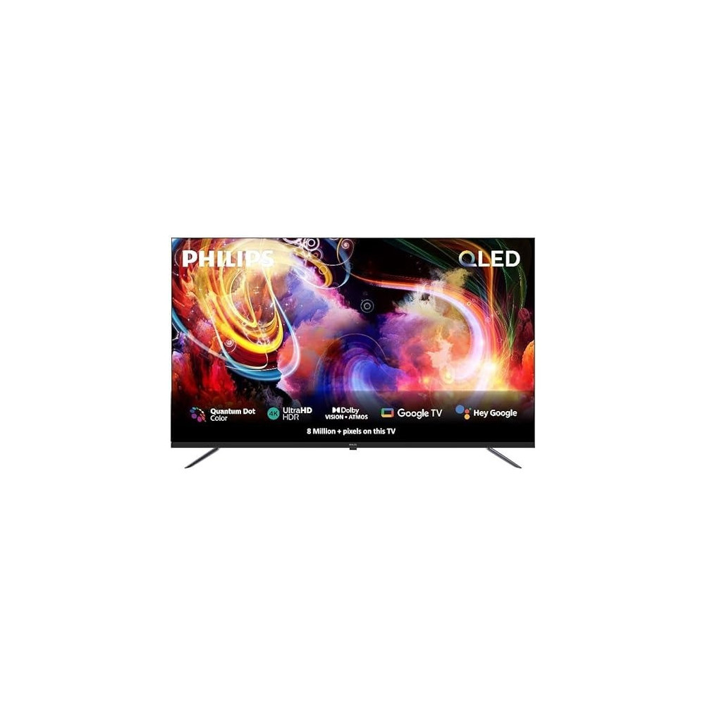 Philips 8100 Series 4K UHD QLED Google Television 55Inch (2024 Model) 55PQT8169