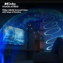 Philips 8100 Series 4K UHD QLED Google Television 55Inch (2024 Model) 55PQT8169