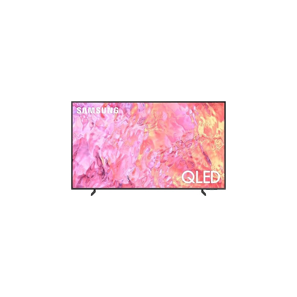 Samsung 50 Inch 4K LED HDR+ Quantum Dot AirSlim Hub QA50Q60CAUXZN, Black