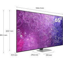 Samsung 65 Inch 4K Neo QLED HDR Neo QLED Neural Quantum Processor Anti Reflection QA65QN90CAUXZN, Black
