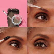 Benefit Cosmetics Goof Proof Brow Powder - Easy Brow-Filling Powder, 4 - Warm Deep Brown