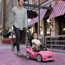 Step 2 Whisper Ride Cruiser Push Car, Pink, 866600