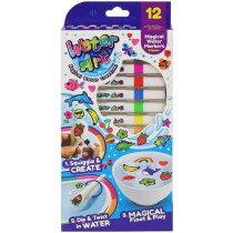 Water Art Magical Water Markers And Spoon, 12 Pieces