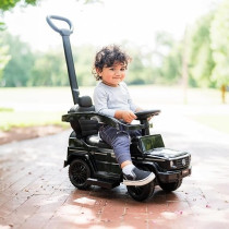 Mercedes-Benz AMG G350D Push Car With Handle Black B9735/653-2/LB-3388H