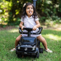 Mercedes-Benz AMG G350D Push Car With Handle Black B9735/653-2/LB-3388H