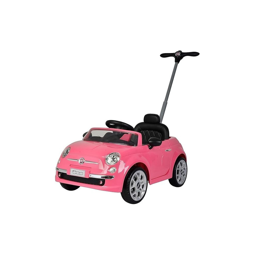Best Ride On Cars FIAT 500 Pushing Car Pink 3622