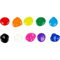 Crayola Washable Kids Paint Metallic 59 ml 10 Count 54-5000