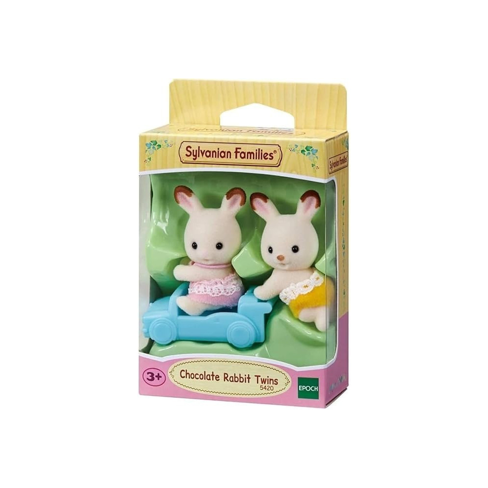 Sylvanian Families Chocolate Rabbit Twins 5420