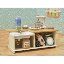 Sylvanian Families Kitchen Island 5442