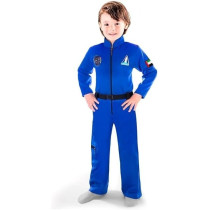 Colorland Astronaut Costume For Kids, Blue 6-7