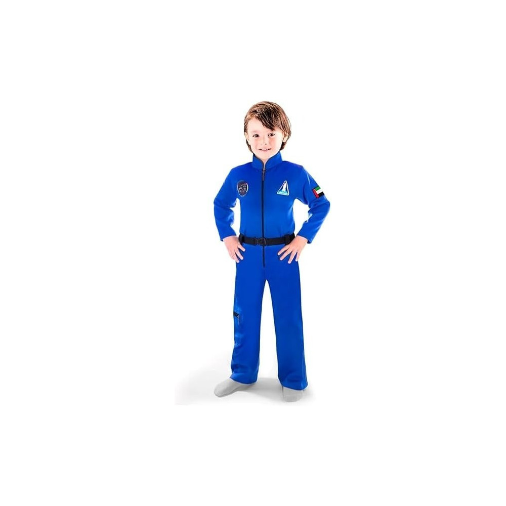 Colorland Astronaut Costume For Kids, Blue 6-7
