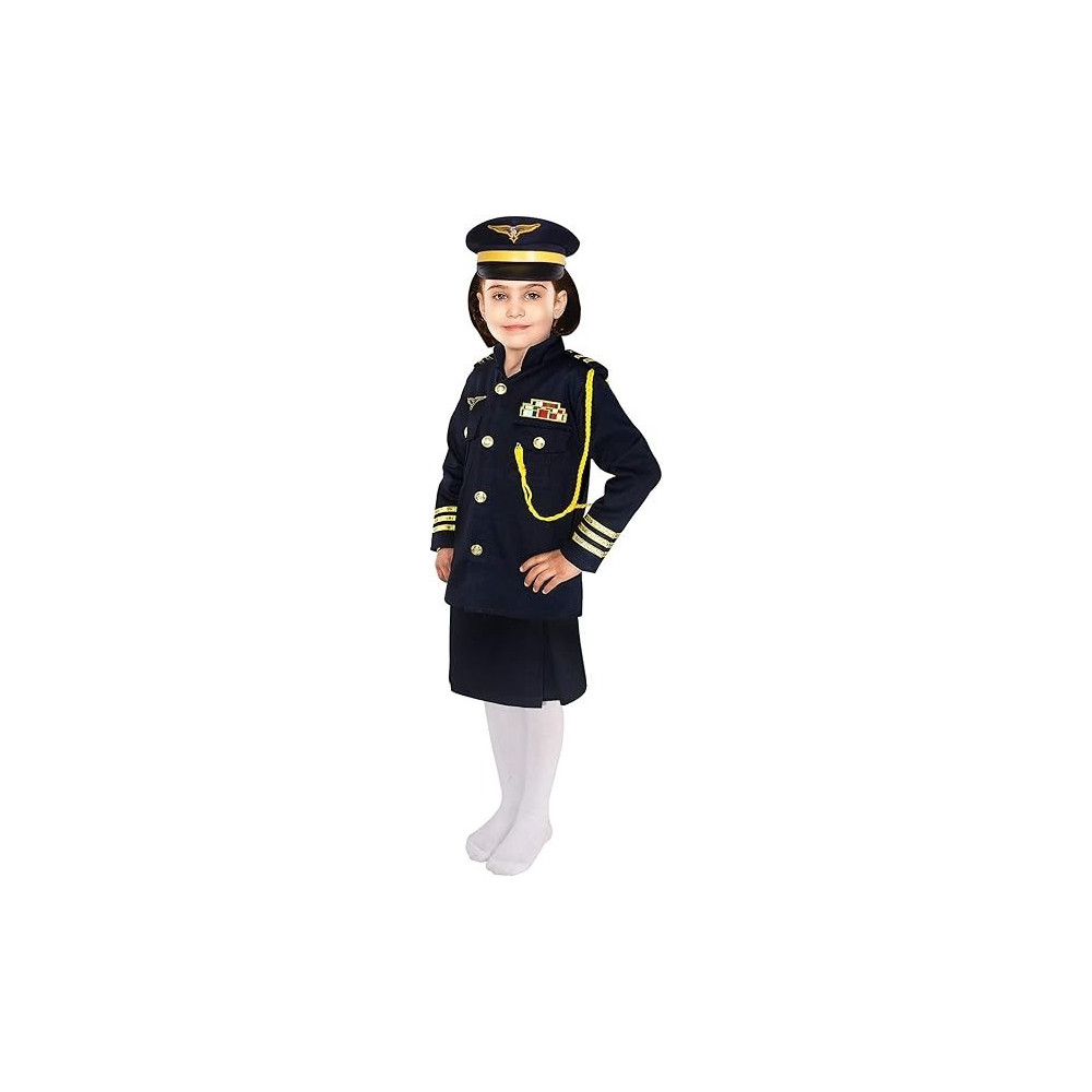 Pilot Costume Skirt Style For Girls