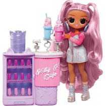 L.O.L. Surprise Lol Omg Sweet Nails â€“ Kitty K Cafe With 15S Including Real Nail Polish, Press On Nails, Sticker Sheets, Glitter, 1 Fashion Doll, And More â€“ Great For Kids Ages 4+