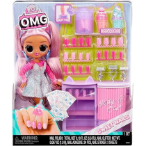 L.O.L. Surprise Lol Omg Sweet Nails â€“ Kitty K Cafe With 15S Including Real Nail Polish, Press On Nails, Sticker Sheets, Glitter, 1 Fashion Doll, And More â€“ Great For Kids Ages 4+