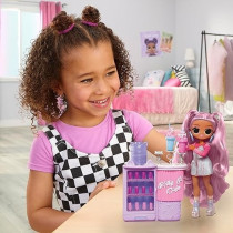 L.O.L. Surprise Lol Omg Sweet Nails â€“ Kitty K Cafe With 15S Including Real Nail Polish, Press On Nails, Sticker Sheets, Glitter, 1 Fashion Doll, And More â€“ Great For Kids Ages 4+