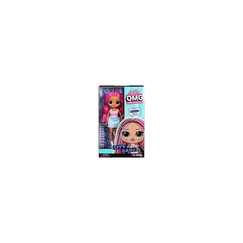 Lol Omg Mid Doll City Babe Limited Edition Fashionable Stylish Toy For Girls, Ideal Gift For Any Occasion, Age 3+ Years
