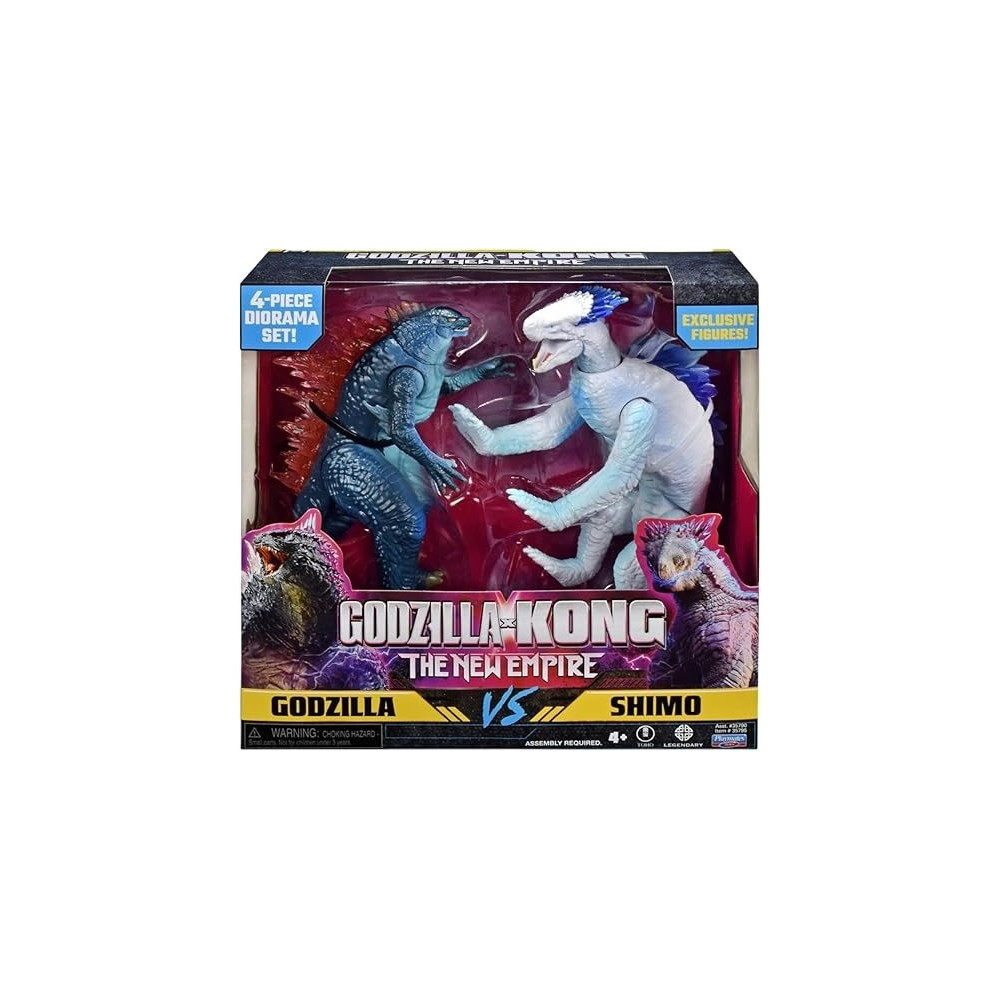 Godzila X Kong The New Empire Figures 2 Pack Godzila And Shimo
