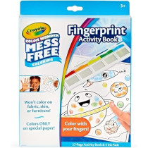 Crayola Color Wonder Mess Free Fingerprint Ink Painting Activity Set, Finger Painting Alternative, Gift For Kids, Age 3, 4, 5, 6