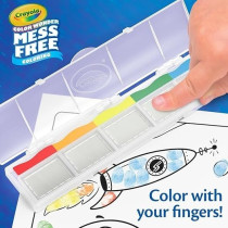Crayola Color Wonder Mess Free Fingerprint Ink Painting Activity Set, Finger Painting Alternative, Gift For Kids, Age 3, 4, 5, 6