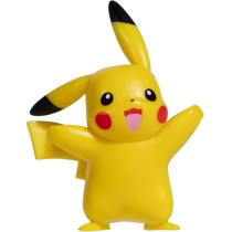 Pokemon Pikachu Clip N Go Belt Set 2-Inch Pikachu Battle Figure With Clip N Go Belt Plus Poke And Level Ball Accessories