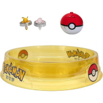 Pokemon Battle Spinner Arena Set - Two Battle Spinners With Two Poke Ball Spinner Launchers And Battle Arena