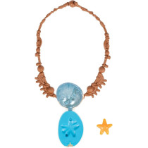 Moana 2 Disneyâ€™S Sea Star Necklace By Jakks Pacific, For Girls Role Play And Dress Up Officially Licensed By Disney