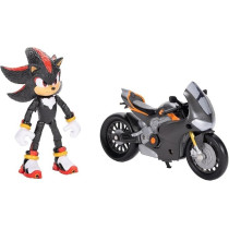 Sonic The Hedgehog 3 Movie 5 Inch Figure W/Vehicle Motorcycle