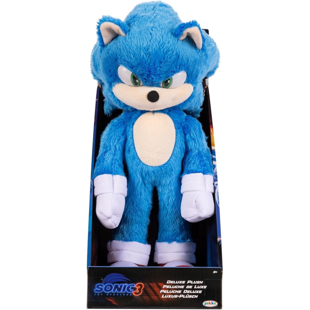 Sonic3 Movie Dlx Plush 13 Inch Sonic