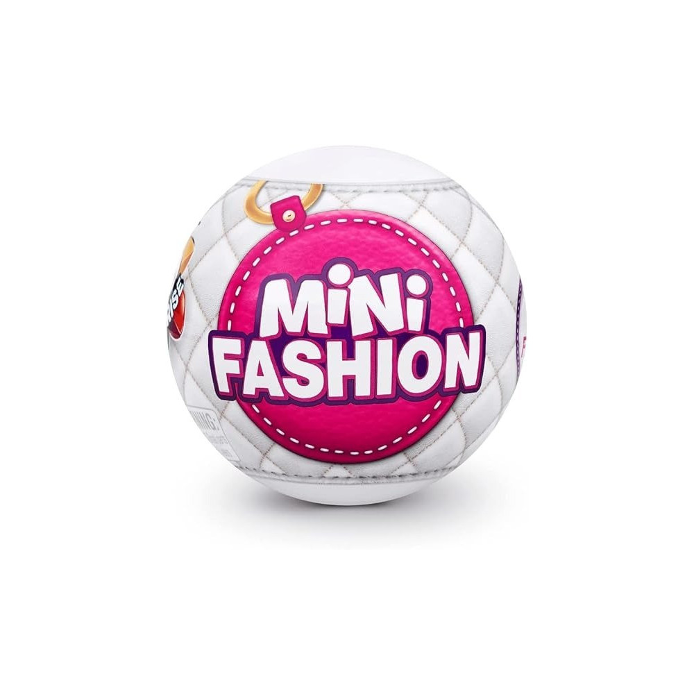 Zuru S002-5 Surprise-Fashion Mini Brands-Series 1,60Pcs/Sidekick, W/O Tv, With Base, No Inner, Std Color Assortment