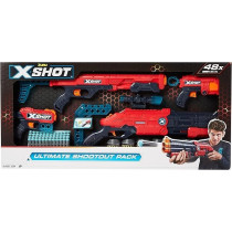 Xshot 48 Foam Darts Blaster Ultimate Shootout Pack Of 4 Toy Guns, Action Aiming Game For Kids, Perfect Outdoor Activity For, Teen, Adult, Boys And Girls, Gift For Kids, Ages 8+