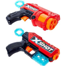 Xshot 48 Foam Darts Blaster Ultimate Shootout Pack Of 4 Toy Guns, Action Aiming Game For Kids, Perfect Outdoor Activity For, Teen, Adult, Boys And Girls, Gift For Kids, Ages 8+