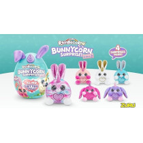 Zuru Rainbocorns Bunnycorn Surprise Series 2, Rabbit Bunny Collectible Plush Stuffed Animal, Surprise Eggs, Toys For Girls