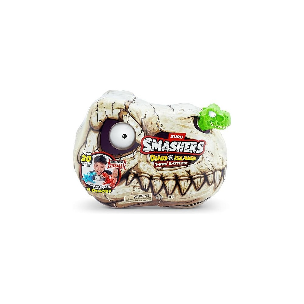 Zuru Smashers Dino Island T-Rex Battle Playset, Medium, S1