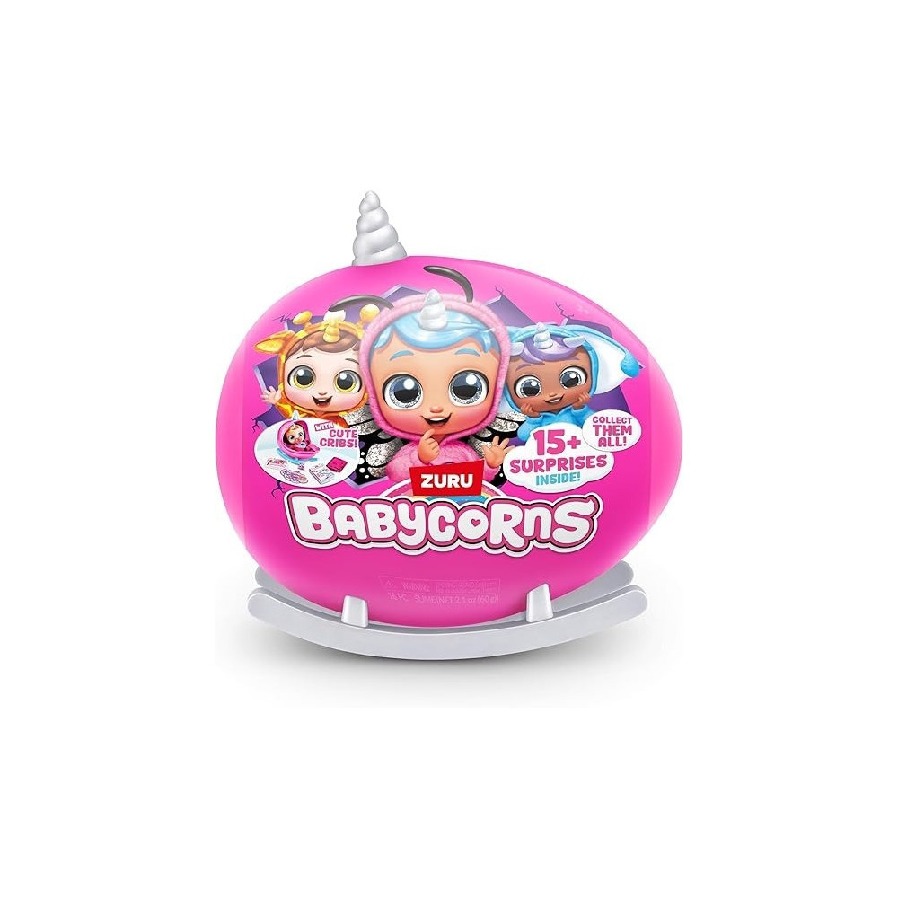 Zuru Rainbocorns Babycorns Magical Baby Dolls With Over 15 Surprises, Including Pacifier, Storybook, And Baby Blanket, Perfect For Kids