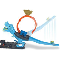 Hot Wheels City T-Rex Loop And Stunt Playset, Track Set With 1 Toy Car