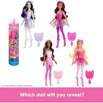 Barbie Color Reveal Doll And Accessories, Ballerina Series, 6 Unboxing Surprises Include Color Change, Inspired By Balletcore