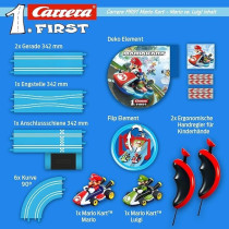 Carrera First Mario Kart Race Track Mario Vs Luigi 63028