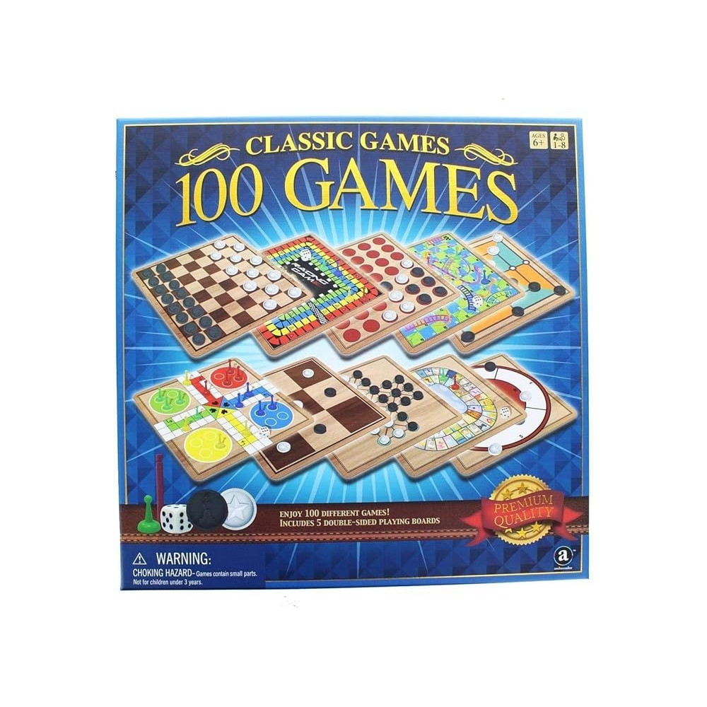 Ambassador Classic Games 100 Game Set ST020