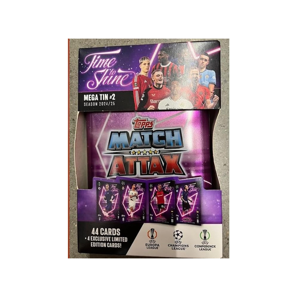 Topps Match Attax 2024/25 Mega Tin Asst