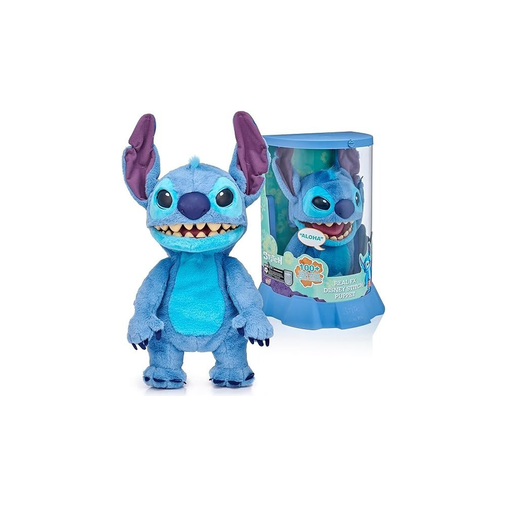 Wow! Stuff Disney Stitch Real FX Animatronic Puppet 18-Inch