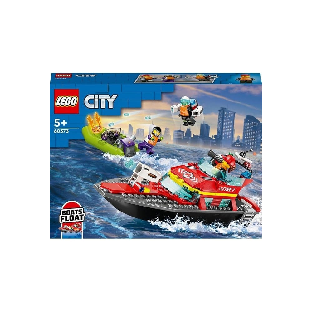 Lego City Fire Rescue Boat