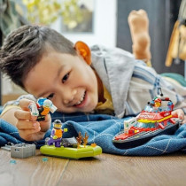 Lego City Fire Rescue Boat