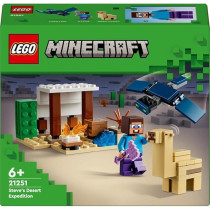 Lego Minecraft Steves Desert Expedition