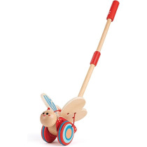 Hape Butterfly Push And Pull Toy E0340