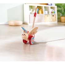 Hape Butterfly Push And Pull Toy E0340