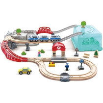 Hape City Train Bucket Set E3771
