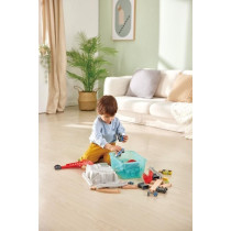 Hape City Train Bucket Set E3771