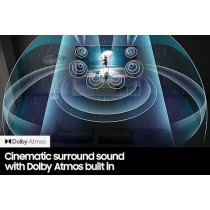 SAMSUNG 75Q80B Class QLED 4K UHD Q80B Series Direct Full Array Quantum HDR 12x Dolby Atmos