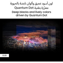 Samsung 55 Inch 4K OELD HDR Dolby Atmos Neural Quantum Processor QA55S95CAUXZN, black
