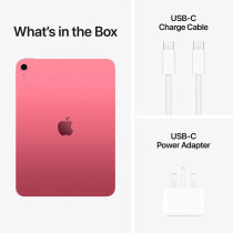 Apple iPad 11 Gen (2025) 11-inch A16 Chip Wi-Fi, Pink, 128 GB International Version, 1 Year warranty MD4E4